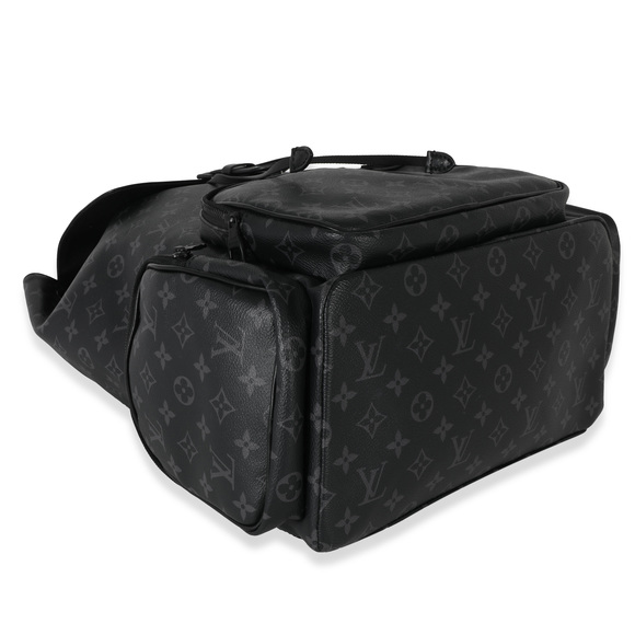 Louis Vuitton Monogram Eclipse Canvas Trio Backpack - Picture 6 of 7